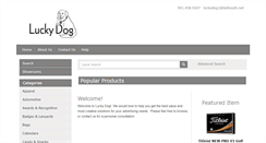 Desktop Screenshot of luckydog1.com